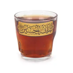 استکان هیئت تک عددی لبیک یا حسین علیه السلام