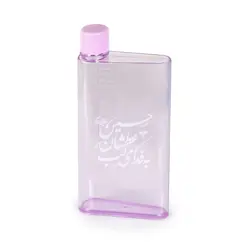 قمقمه آب با متن « به فدای لب عطشان حسین » با حجم 330 میلی لیتر(700497)