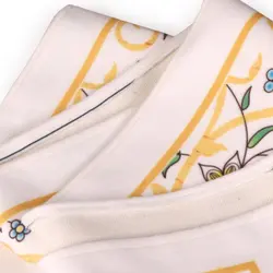 کتیبه مخمل پایین هلالی با شعار یا قائم آل محمد 140*300