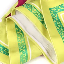 کتیبه مخمل پایین هلالی با شعار یا حجة ابن الحسن عجل علی ظهورک 70*140