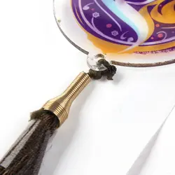 آویز خودرو پلکسی با شعار علی ولی الله بنفش