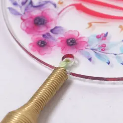 آویز خودرو پلکسی طرح صلوات