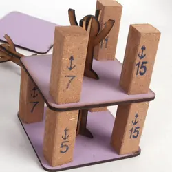 بازی فکری مدل جنگا چکشی