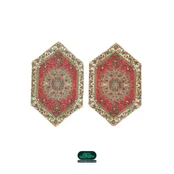 سرویس پنج تکه ترمه یزد طرح افشاری (700015)