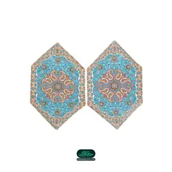 سرویس پنج تکه ترمه یزد طرح نسترن (700014)