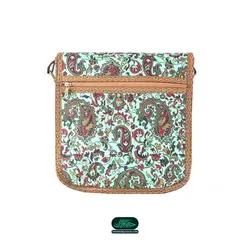 کیف ترمه هفت رنگ رودوشی نارسیس بزرگ (70003)