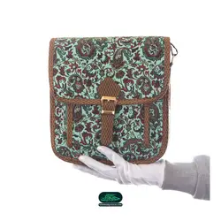 کیف ترمه هفت رنگ رودوشی نارسیس بزرگ (70003)