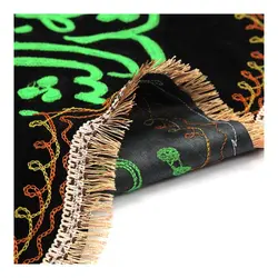 کتیبه مخمل گلدوزی یا فاطمه الزهرا الصدیقه الشهیده 140*80 ریشه دار