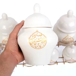 پاسماوری با شعار یا صاحب الزمان عطر خوش زندگی ام یاد شمار کد 2