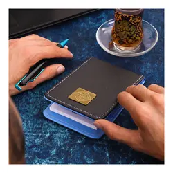 دفترچه یادداشت به همراه خودکار با شعار تورا من چشم در راهم (500527)
