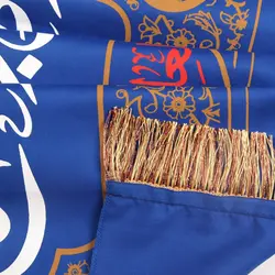 کتیبه کجراه افقی طرح برهان با شعار اللهم عجل لولیک الفرج ابعاد 75*100 (700059)
