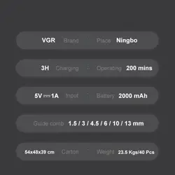 ماشین اصلاح وی جی آر V-118