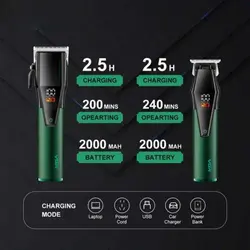 ست ماشین اصلاح وی جی آر V-677