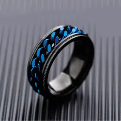 انگشتر مدل زنجیر دار اسپینر کد BB