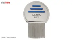 شانه ضد شپش لیندا نیت مدل تمام استیل پاک کننده تخم شپش