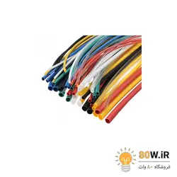 وارنیش حرارتی سایز 12mm مشکی (یک متر)