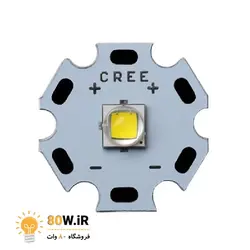 ال ای دی CREE سفید مهتابی 10 وات به همراه هیت سینک اورجینال