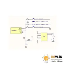 ماژول بلوتوث صوتی مدل MH-M18