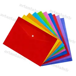 پوشه دکمه دار A4 (200میکرون) - آرتان تحریر