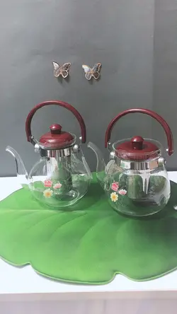 قوری پیرکس شلغمی ۱۲۰۰ میل