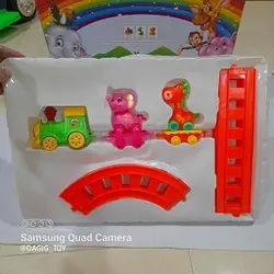 خرید اسباب بازی قطار حیوانات نشکن