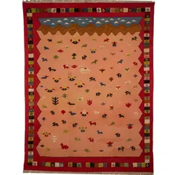 گلیم گبه دستباف کد GLG13