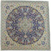 رومیزی مربع ترمه ابریشم کد TRM153