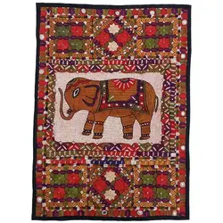 رومیزی سوزن دوزی ابریشم دیوار کوب کد GHAAB17