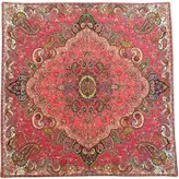 رومیزی مربع ترمه ابریشم کد TRM147