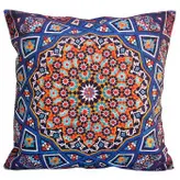 کاور کوسن مخمل کوبیده طرح کاشی کد MAKHQU23