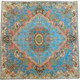 رومیزی مربع ترمه ابریشم کد TRM148