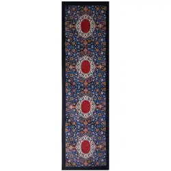 رومیزی رانر مخمل کوبیده طرح کاشی کد MAKHRAN8