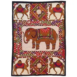 رومیزی سوزن دوزی ابریشم دیوار کوب کد GHAAB7