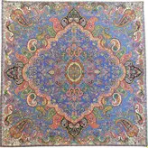 رومیزی مربع ترمه ابریشم کد TRM149