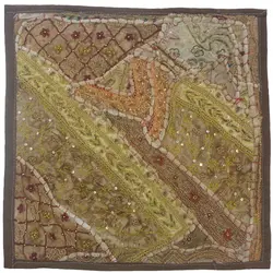 کاور کوسن سرمه دوزی پر کار کد QUSERPOR3