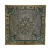 رومیزی مربع ترمه ابریشم کد TRM1