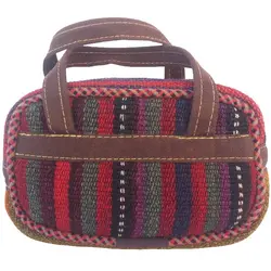 کیف دستی کوچک گلیم دستباف دو رو کد KFGLI86