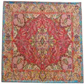 رومیزی مربع ترمه ابریشم کد TRM177