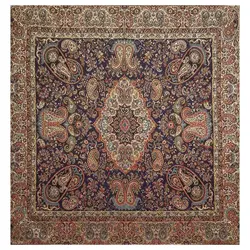 رومیزی مربع ترمه ابریشم کد TRM27