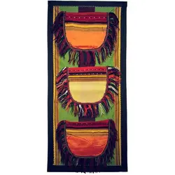 جاجورابی ابریشم ترکمن دیوار کوب کد JATORK4