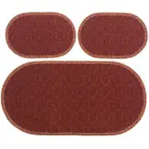 ست 3 تکه رومیزی ترمه ابریشم کد TRSETE64