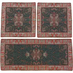 ست 3 تکه رومیزی ترمه ابریشم کد TRSETE18