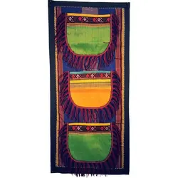 جاجورابی ابریشم ترکمن دیوار کوب کد JATORK5