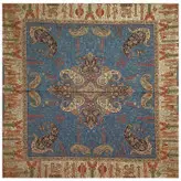 رومیزی مربع ترمه ابریشم کد TRM30