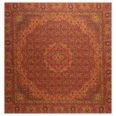 رومیزی مربع ترمه ابریشم کد TRM75