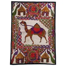 رومیزی سوزن دوزی ابریشم دیوار کوب کد GHAAB16