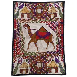 رومیزی سوزن دوزی ابریشم دیوار کوب کد GHAAB15
