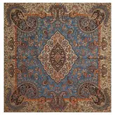 رومیزی مربع ترمه ابریشم کد TRM8