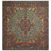 رومیزی مربع ترمه ابریشم کد TRM20