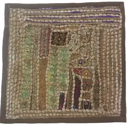 کاور کوسن سرمه دوزی پر کار کد QUSERPOR28